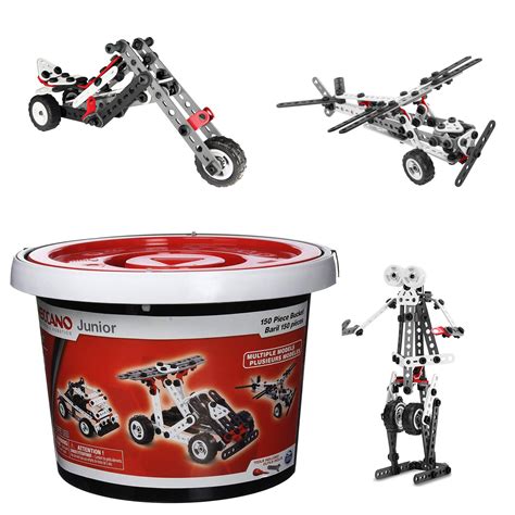 Meccano Junior 150 Piece Bucket Set