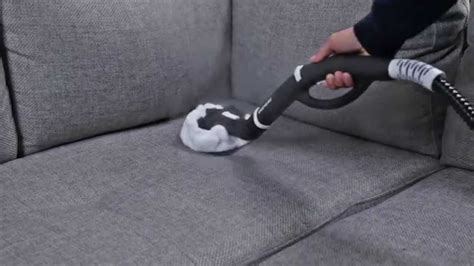 It's a powerful machine that provides an effective way to remove wrinkles from clothing. How to Clean a Fabric Sofa with a Steam Cleaner - YouTube