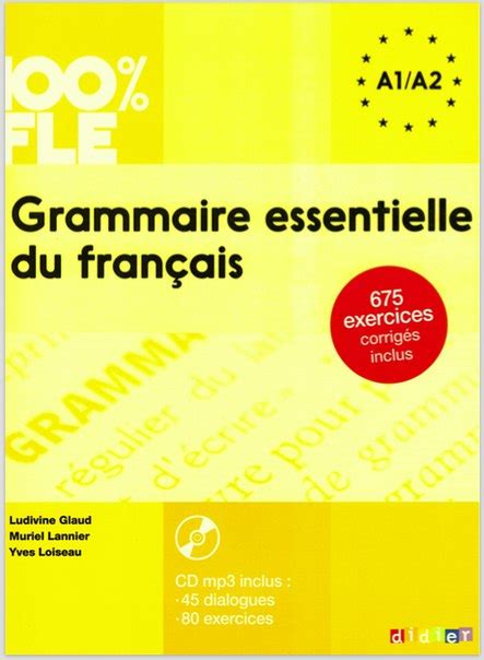 Perspicace La maîtrise Facile à arriver livre de grammaire française en