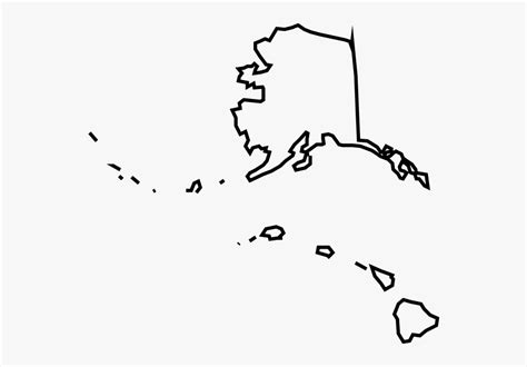 Map Of Alaska Outline