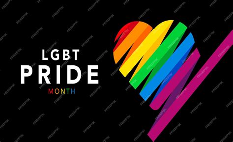 premium vector banner pride lgbtq flag set gay pride month rainbow