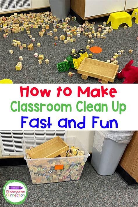 How To Make Classroom Clean Up Fast And Fun In Kindergarten