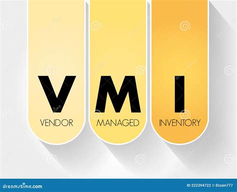 Vmi Vendor Managed Inventory Concept With Keywords People And Icons