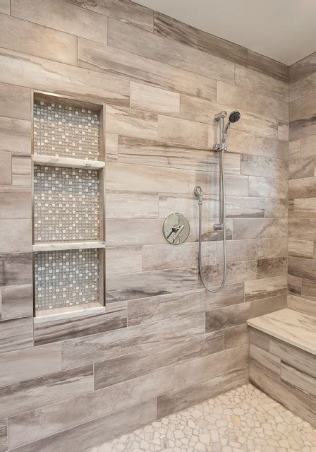 Gorgeous Custom Bathroom With Extra Large Shower Contemporary Bathroom Denver By Jm