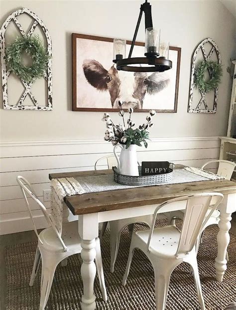 40 Outstanding Farmhouse Dining Room Design Ideas To Try