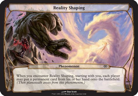 Planechase consists out of four 60 card preconstructed theme decks. MTG Realm: Planechase Spoiler 4
