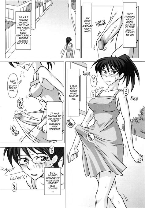 Kurenai Yuuji Mikage Kyouko Original Highres Tagme 1girl Blush Breasts Bulge Covered