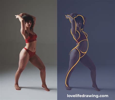 Beginner Gesture Drawing Tutorial Capturing Movement In The Pose Love Life Drawing