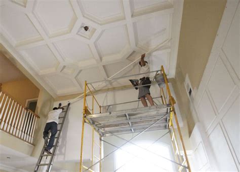 Custom Coffered Ceiling Systems Pre Fab Faux Wood Box Beam Ceiling