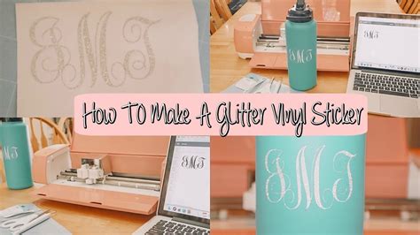 How To Make A Vinyl Sticker With The Cricut Youtube