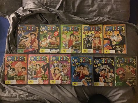 Finally Completed My Collection Of The 4kids One Piece Dvds Ronepiece