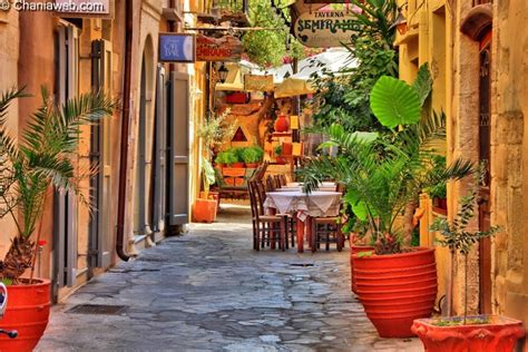 Old Town Of Chania Crete Summertime With A Walk In The Venetian Style