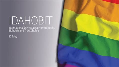 the international day against homophobia transphobia and biphobia idahobit