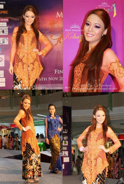 Butik Andaman D Ana Rachel Top 12 Miss Kebaya Selangor