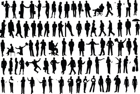 10 Human Figure Silhouette Vector Images Human Figure Silhouette