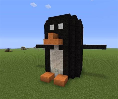 Minecraft Penguin House 11 Steps Instructables