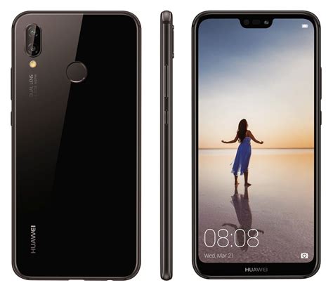 Smartphone Huawei P20 Lite Black 64go Pas Cher Smartphone Darty