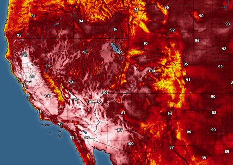 All Time Heat Records Fall As Major West Coast Heat Wave Continues Damweather