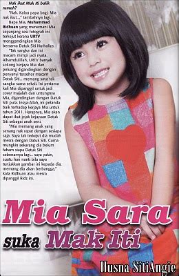 Malaysia beigetreten 24 okt 2015. gadis dan blog: mia sara nasuha bersama Dato SitiNurhaliza