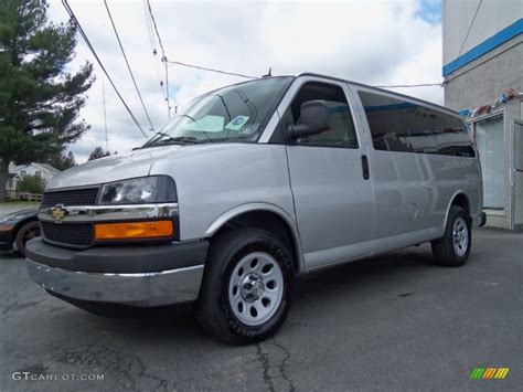 2012 Sheer Silver Metallic Chevrolet Express Lt 1500 Passenger Van