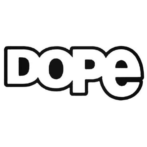Buy Dope 15 Decal Sticker Online