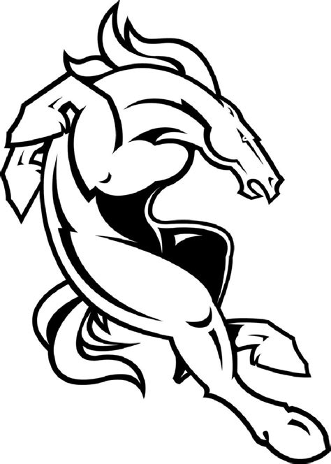 In coloringcrew.com find hundreds of coloring pages of trucks and online coloring pages for free. Broncos Coloring Pages Printable | Broncos, Denver broncos ...