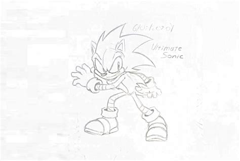 Ultimate Sonic Concept Art By Sarkenthehedgehog On Deviantart