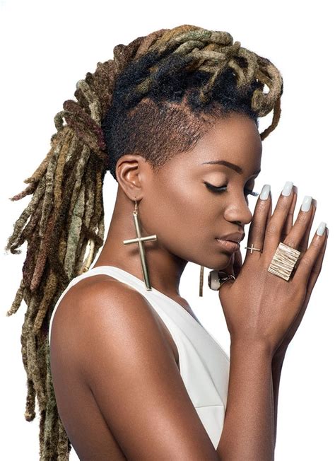 All you ladies with shoulder length dreadlocks out there, listen up! 10 side undercut hairstyles for women - StrayHair