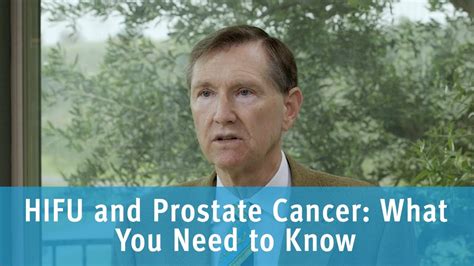 HIFU And Prostate Cancer What You Need To Know YouTube