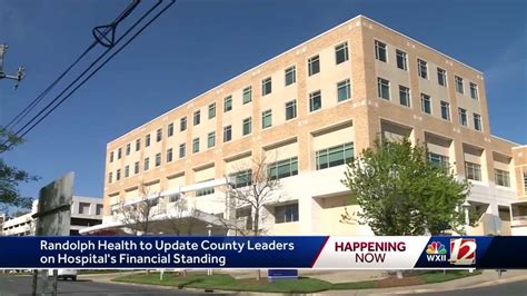 Randolph Health Provides Update On Its Financial Challenges