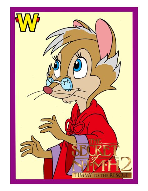 Mrs Brisby From The Secret Of Nimh 2 By Donandron On Deviantart
