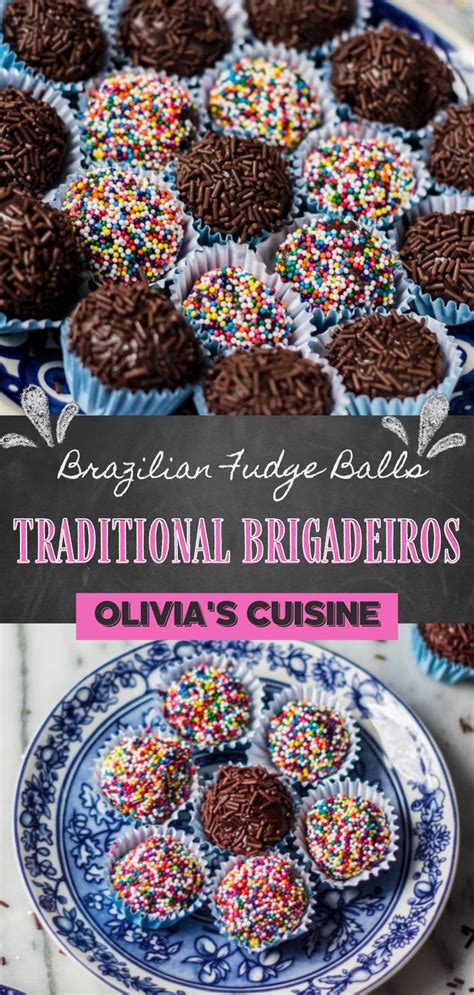 Traditional Brigadeiros Brazilian Fudge Balls Olivias Cuisine