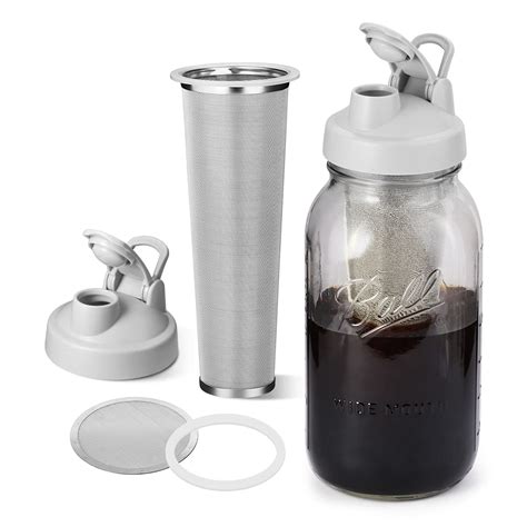 Buy Aieve Cold Brew Filter Stainless Steel Cold Brew Kit Include Cold Brew Coffee Filter Mason