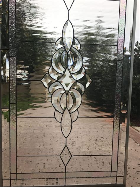 Classic Beveled Clear Glass Cluster With Leaded Waterglass