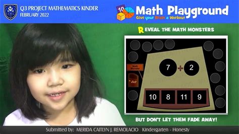 Math Playground Math Monster Addition Game Part 2 Youtube