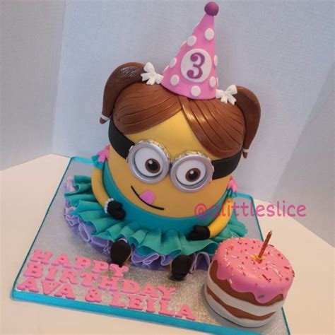 Bababa babanana bababa babanana cute minions in a cake hope you like it thank you for watching ❤️ for baking tutorial. Girly Minion Cake Design | 13 Incredibly Cute And Creative ...