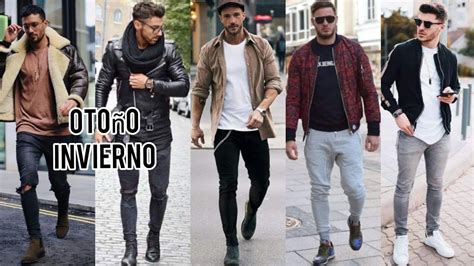 LOOKS OTOÑO INVIERNO OUTFITS PARA HOMBRES YouTube