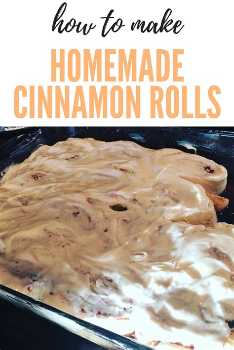 Delicious Homemade Cinnamon Rolls