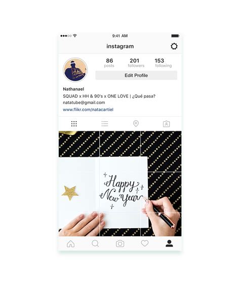 Template Grid Instagram Png Download The Templates 25 Free