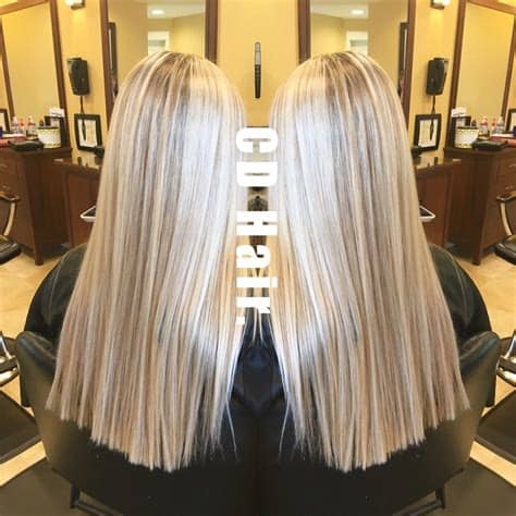 The fact that it's short and bouncy also makes the shades to really pop in a cool way. Platinum blonde with honey lowlights by #cdhair follow on ...