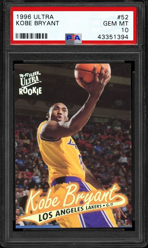 Check spelling or type a new query. Auction Prices Realized Basketball Cards 1996 Ultra Kobe Bryant