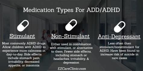 Adult Guide To Add Adhd Medication Types And Side Effects Ezcare
