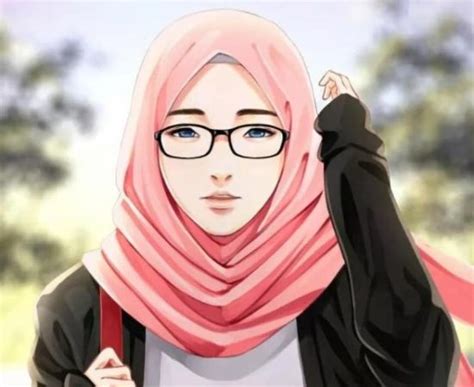 68 gambar kartun korea cantik dan lucu gratis. Gambar Kartun Wanita Muslimah Pakai Masker
