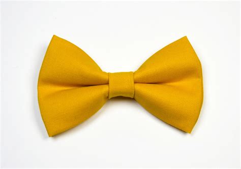 Sunflower Yellow Bow Tie Yellow Bow Tie For Etsy
