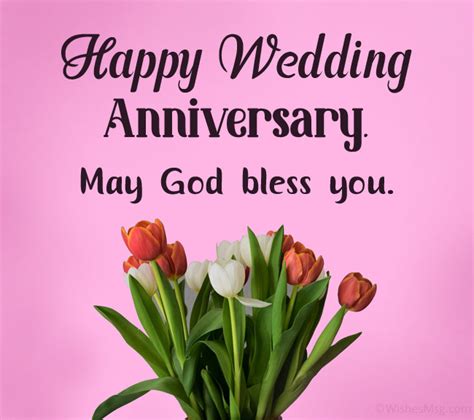 Christian Wedding Anniversary Wishes Religious Messages