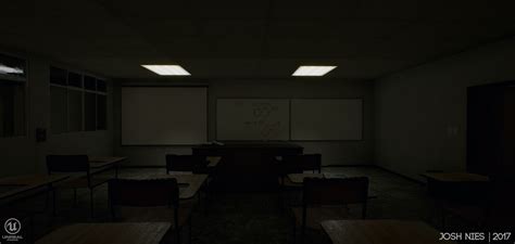 Artstation Horror Classroom