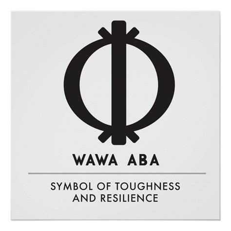Wawa Aba Symbol Of Toughness And Resilience Poster Artofit