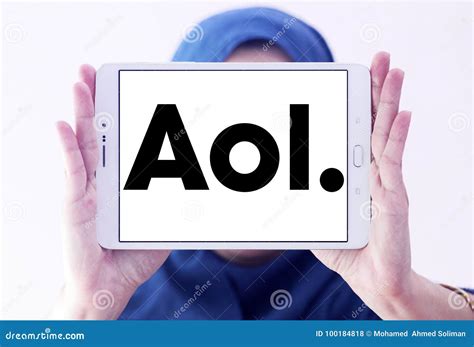 Aol Company Logo Editorial Stock Photo Image Of Oath 100184818