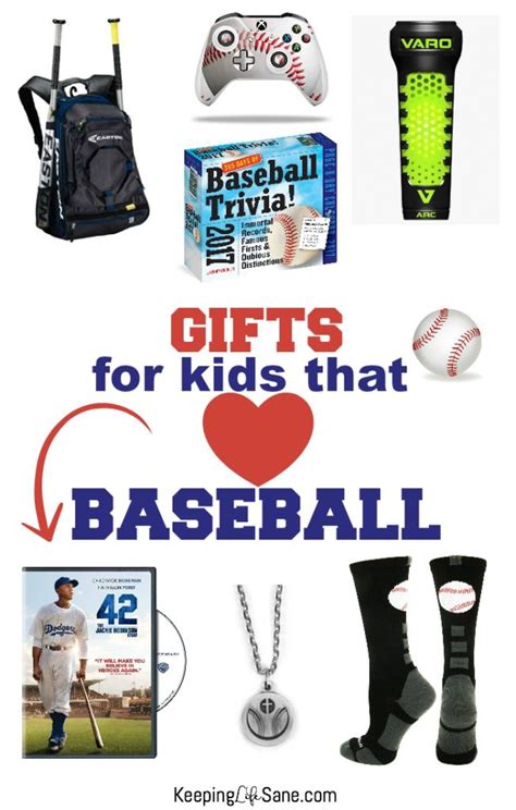 Here are some gifts that will please any outdoor lover in your life. Baseball Gifts for Kids who Love Baseball - Keeping Life Sane