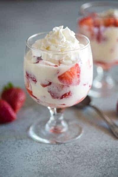 Fresas Con Crema Strawberries And Cream Tastes Better From Scratch